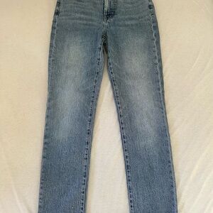 Madewell Women's Straight Leg Jeans - Blue